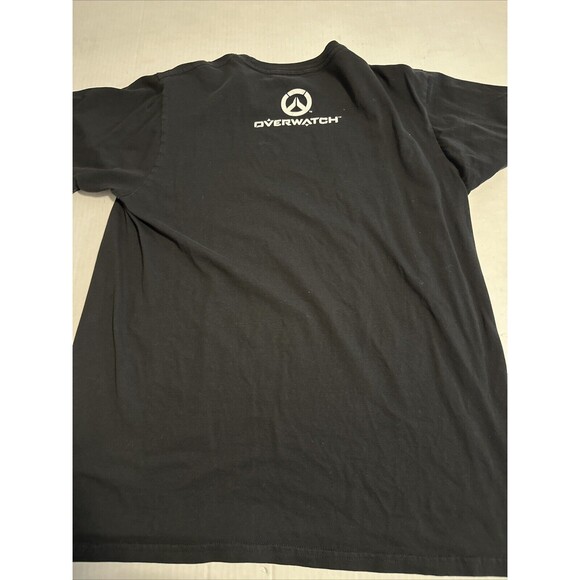 Blizzard shirt mens size M Jinx Overwatch Characters Black T-Shirt Mens (hole) - Picture 6 of 7
